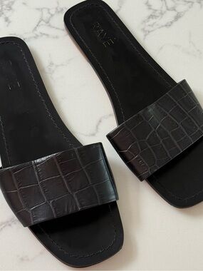 RAYE Houston Sandal - Black - Size 10